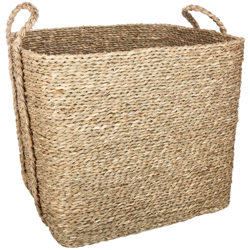 [173777-TT] Killian Natural Rectangular Basket 14in