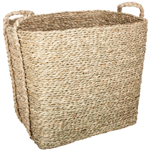 [173778-TT] Killian Natural Rectangular Basket 12in