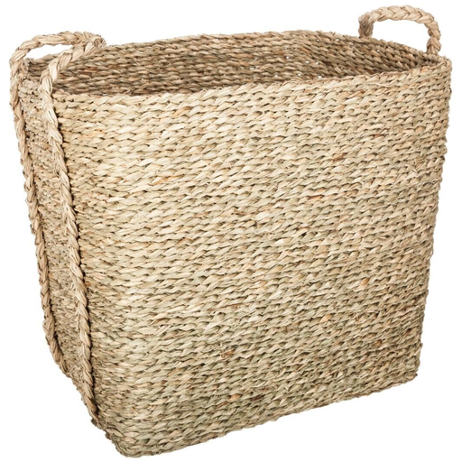 [173778-TT] Killian Natural Rectangular Basket Medium