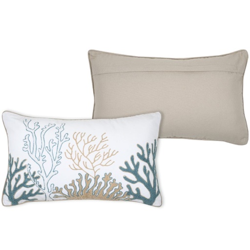 [173926-TT] Bandol Multicoloured Pillow 12in x 20in