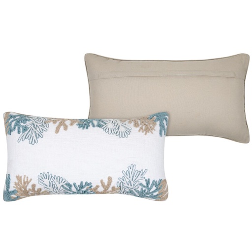 [173927-TT] Bandol Multicoloured Pillow 14in x 26in