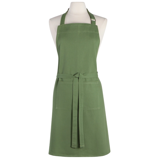 [174091-TT] Chef's Apron Elm Green