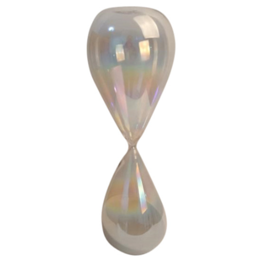 [174212-TT] Cassandra Iridescent Hourglass 23in