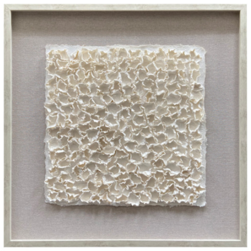 [174222-TT] Hanssen Rice Paper Shadow Box Wall Décor 30x30in