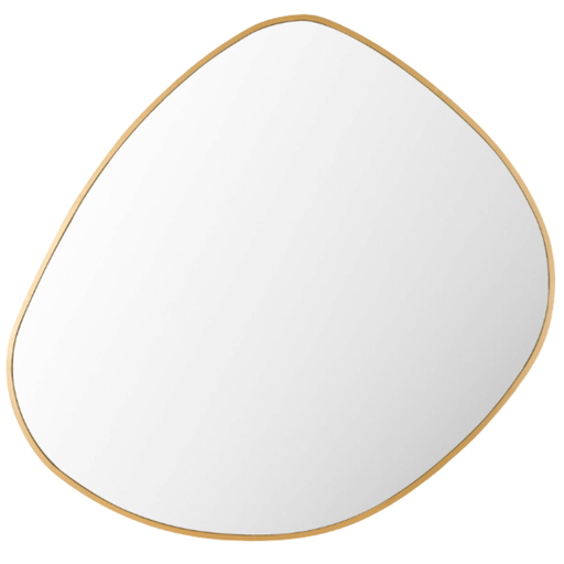 [174238-TT] Pebble Gold Mirror 37x36in