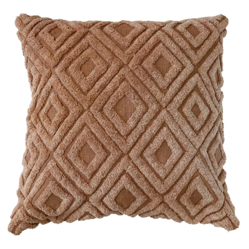 [174756-TT] Tufted Diamond Pillow 24in