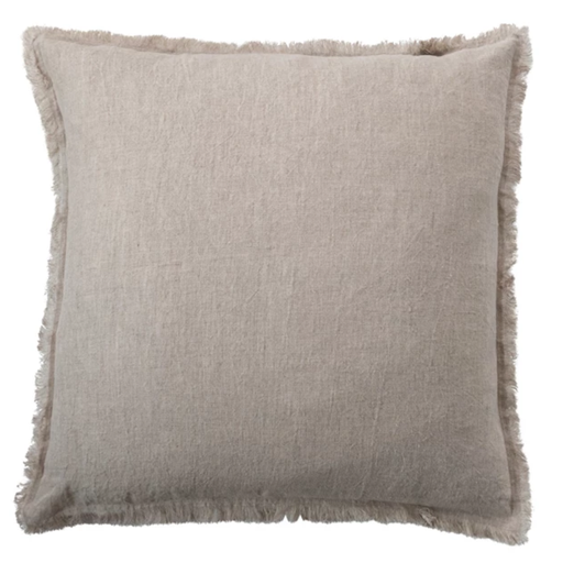 [174743-TT] Stonewashed Linen Pillow Natural 20in