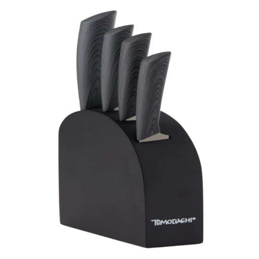 [174897-TT] Hampton Forge Raintree Ash Knife Block Set 5pc