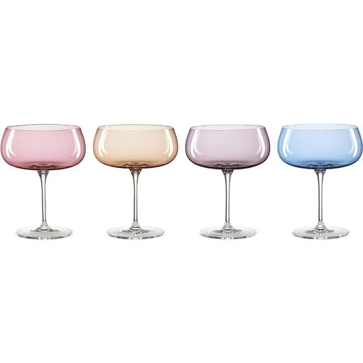 [174908-TT] Oneida True Colors Cocktail Glass 4pc
