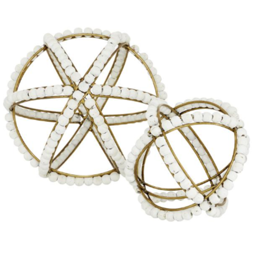 [175114-TT] Metal Sculpture Set of 2