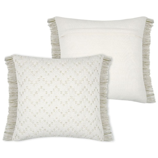 [175156-TT] Amazonia Pillow White 18in