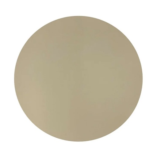 [175687-TT] Studio Leather Round Placemat Stone
