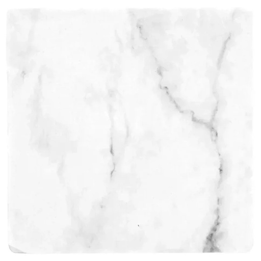 [175951-TT] Carrara Ceramic Coaster 6pc