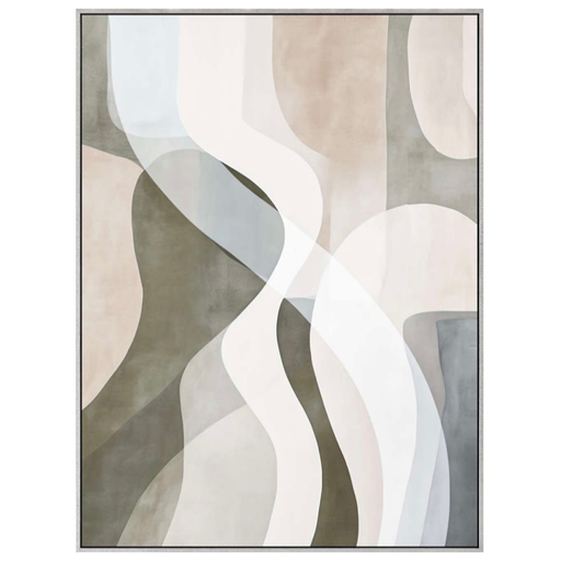 [175957-TT] Illusions Framed Canvas 36x48in