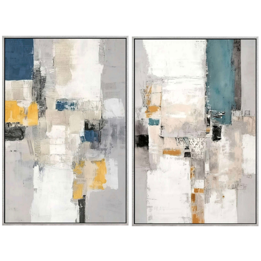 [175969-TT] Dreamscape Framed Canvas 24x36in 2pc