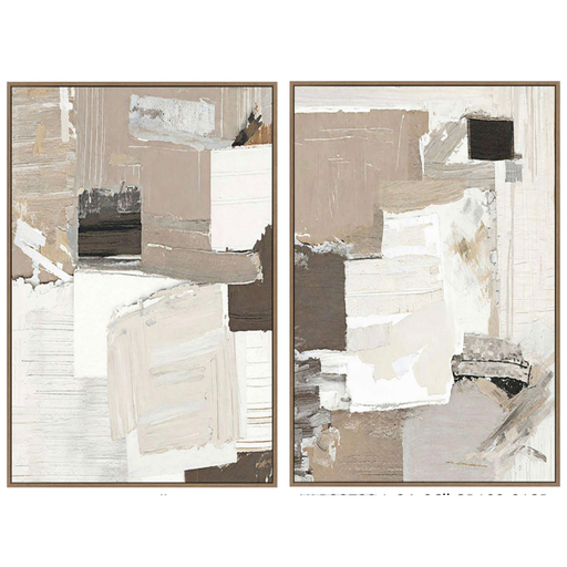 [175973-TT] Symphony Framed Canvas 24x36in 2pc