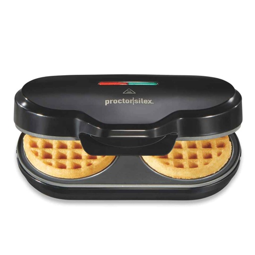 [176202-TT] Proctor Silex Petite Double Waffle Maker