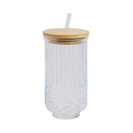 [175742-TT] Rainbow Tumbler With Lid Rain 18oz