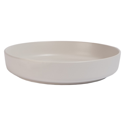 [176263-TT] Almada Cream Stoneware Dinner Bowl