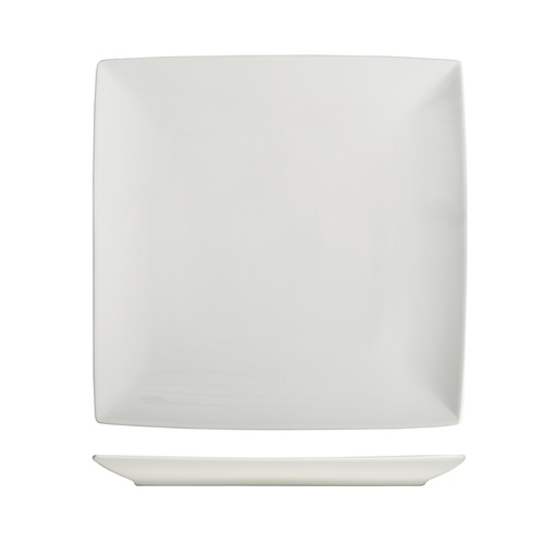 [176273-TT] Essentials Square White Dinner Plate