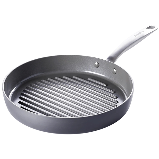 [176550-TT] Greenpan Chatham Ceramic Round Grill Pan 11in