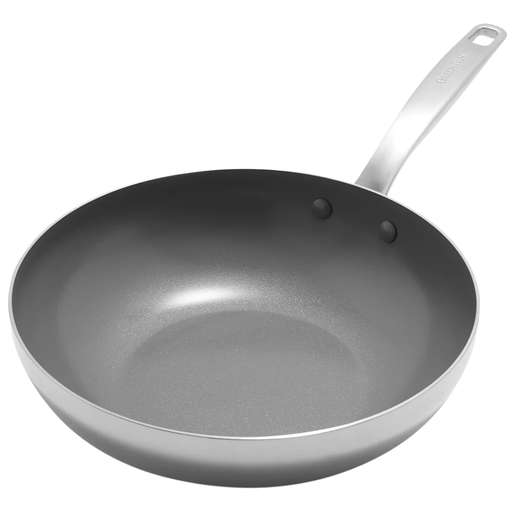 [176556-TT] Greenpan Chatham Stainless Steel Wok 11in