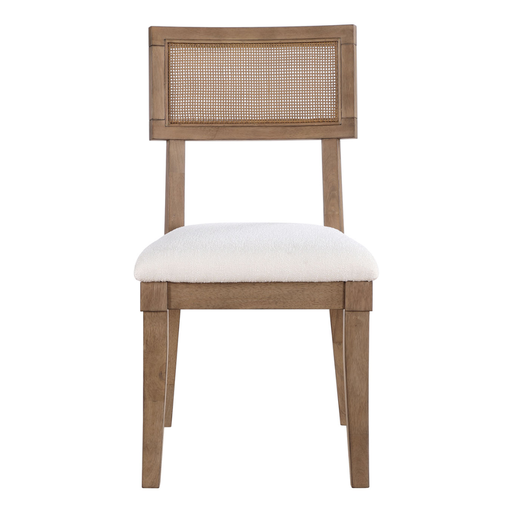 [176632-TT] Colvin Cane Side Chair Brown
