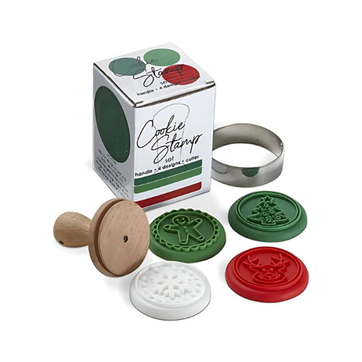 [176638-TT] Christmas Cookie Stamps 4pc