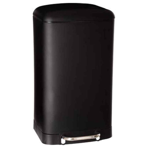 [177020-TT] Ariane Dustbin Metal Black 30L