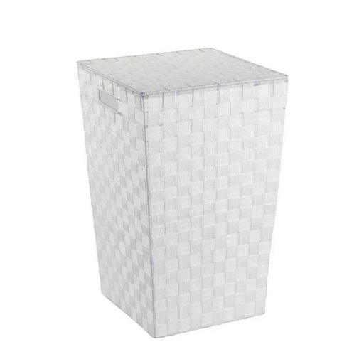 [176403-TT] Adria Square Laundry Bin White