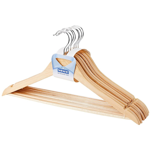 [167886-TT] Eco Wood Hanger 8pc
