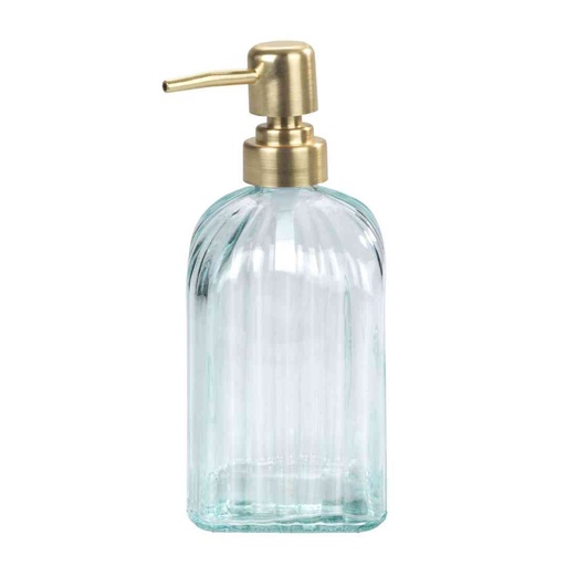 [176442-TT] Vetro Dish Liquid Dispenser Gold
