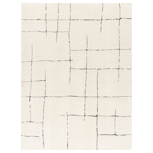 [177160-TT] Freud Rug Ivory 5x7ft