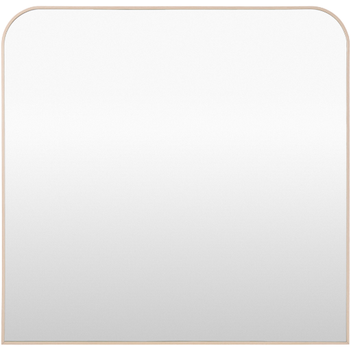 [177205-TT] Aranya Mantel Mirror Light Wood 35x36in