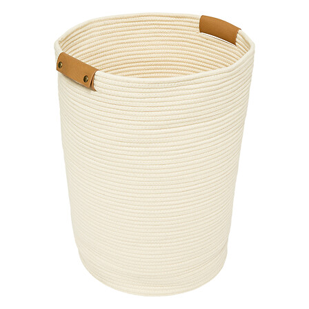 [177228-TT] Duo Laundry Basket Ivory 80L