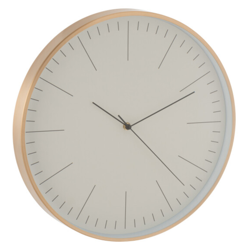 [177287-TT] Modern Gold Clock 16in 