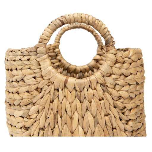 [177810-TT] Seagrass Basket with Handles 13in