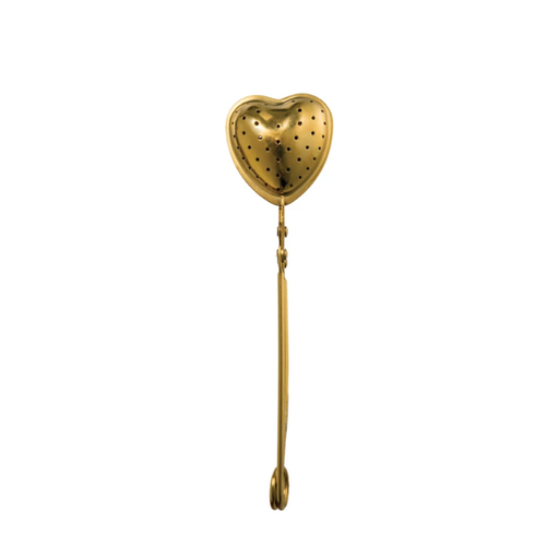 [177852-TT] Heart Shaped Loose Tea Strainer