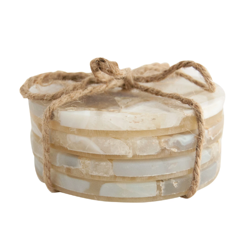 [177857-TT] Agate Coasters 4pc