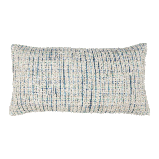 [178147-TT] Trona Bolster Blue Ivory 14x26in