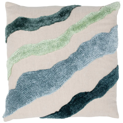 [178151-TT] Inertia Multi Pillow Blue 22x22in