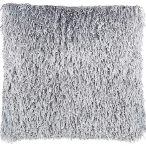 [178217-TT] Glitz Shag Pillow Grey 20in