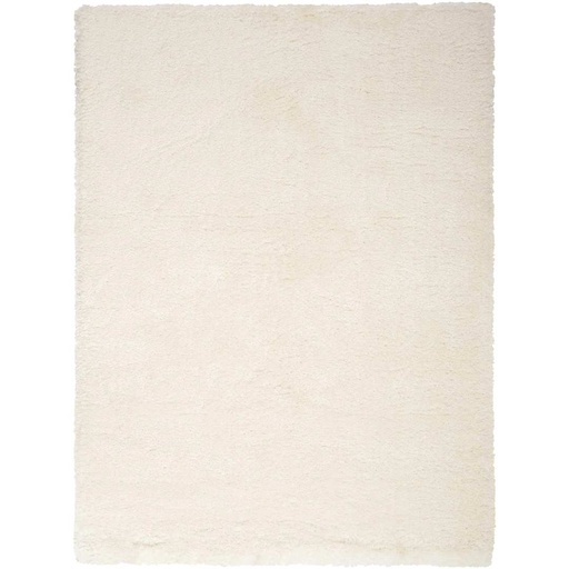 [178232-TT] Dreamy Shag Rug Ivory 5x7ft