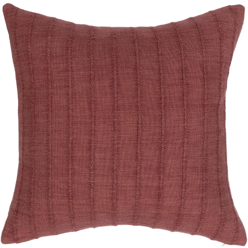 [178589-TT] Hunter Pillow Cherrywood Red 22x22in