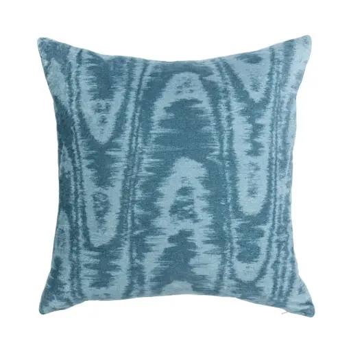 [178600-TT] Hildene Pillow Chambray Blue 22x22in
