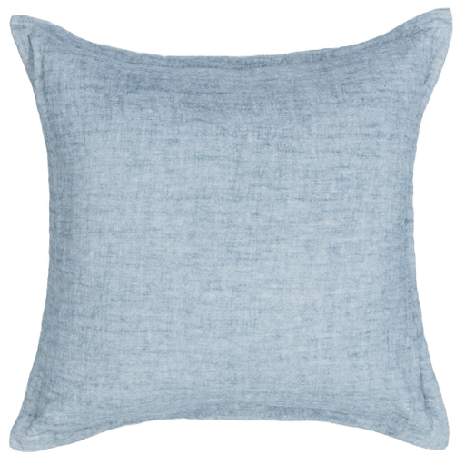 [178601-TT] Solstice Pillow Chambray Blue 22x22in