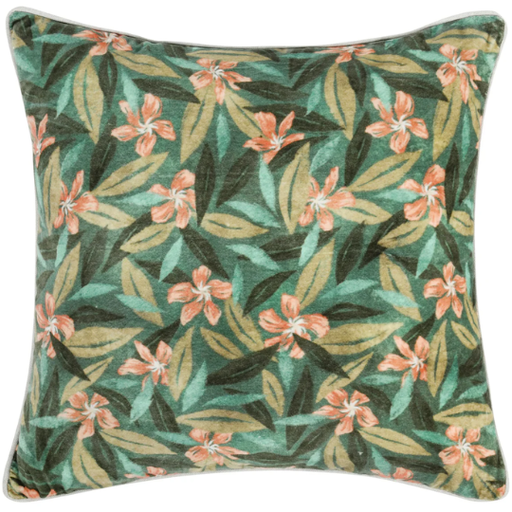 [178618-TT] Lamia Pillow Green Multi 22x22in