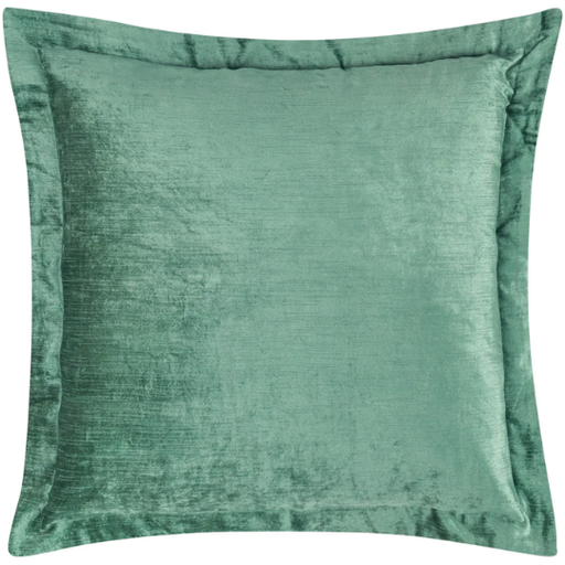 [178620-TT] Lapis Pillow Velvet Viridian Green 22x22in