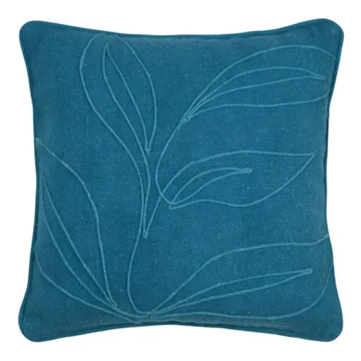 [178671-TT] Aloha Pillow Blue 16x16in