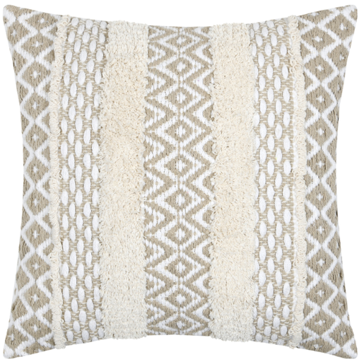 [178678-TT] Balma Pillow Taupe 16x16in